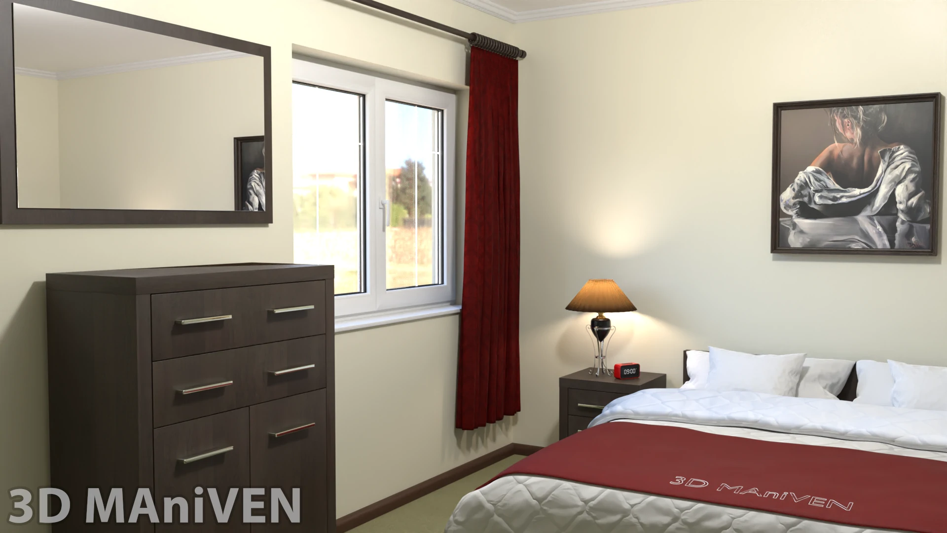 Bedroom visualization 3